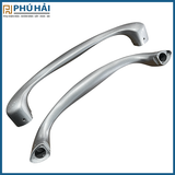  Khóa lùa cửa đi chữ C Màu Bạc dùng cho XINGFA hệ 55 và 93 