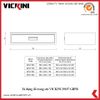  Tủ đựng đồ trang sức VICKINI 29107 GRPR xám sơn 