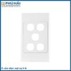  Ổ cắm điện mặt nạ 5 lỗ 