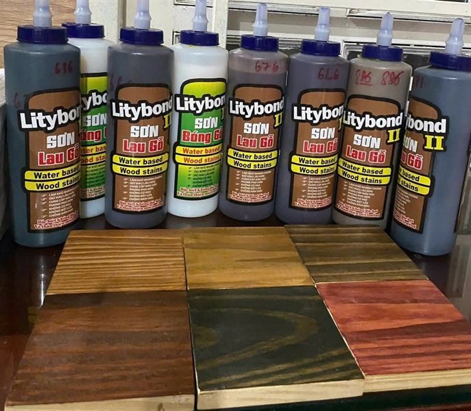  Sơn lau màu óc chó (1kg) 