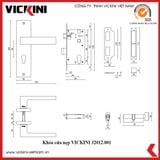  Khóa cửa nẹp VICKINI 32012.001 