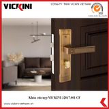 Khóa cửa nẹp VICKINI 32017.001 CF ruột chốt 