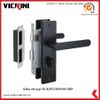 Khóa cửa nẹp VICKINI 32039.001 OBP đen mờ, ruột chốt