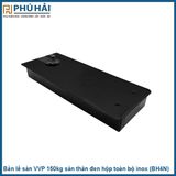  Bản lề sàn VVP 150kg sàn thân đen hộp toàn bộ inox (BH4N) 