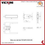  Khóa cửa sinh thái VICKINI 34101.001 