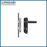  Bộ khóa đơn điểm DRAHO màu đen (PM23/PM27) tay lớn mở trong 