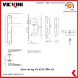  Khóa cửa nẹp VICKINI 35534.101 