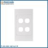  Ổ cắm điện mặt nạ 4 lỗ 