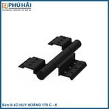 Bản lề 4D HUY HOÀNG 1T6 đen C-K ( Thùng 24 Cái) 