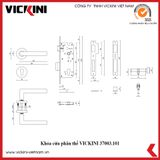  Khóa cửa phân thể VICKINI 37003.101 