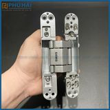  Bản lề chữ thập dấu khuôn cấp màu xám bạc tăng chỉnh 3 chiều 28*177 Samis (cửa 80kg) cửa dày 35mm > 