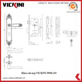  Khóa cửa nẹp VICKINI 38506.101 