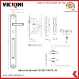  Tay khóa cửa đại sảnh VICKINI 38678.001 