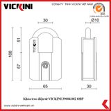  Khóa treo điện tử VICKINI 39004.002 OBP 