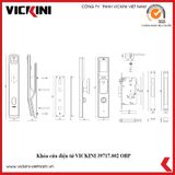  Khóa cửa điện tử VICKINI 39717.002 OBP (wifi) 