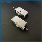  Bánh xe đơn chịu lực có tăng chỉnh dập lỗ hệ 55 ( bánh nhựa) 