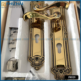  Khóa tay gạt HUY HOÀNG HCP8529 thau VC 