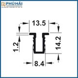  Thanh ray trượt Hafele 404.16.913 