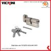  Ruột khóa cửa VICKINI 41116.001-70mm 1 đầu chốt 