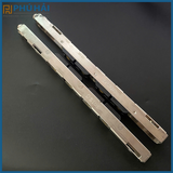  Bánh xe 4 bánh Nhựa - Cốt đồng- Màu Hổ Phách (15*13*250) (8C/H) 