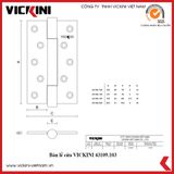  Bản lề cửa VICKINI 43109.103 