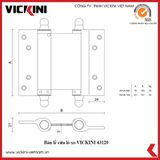  Bản lề cửa lò xo VICKINI 43120 BPR 