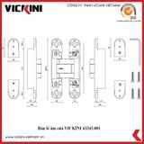  Bản lề âm cửa VICKINI 43341.001 