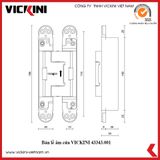  Bản lề âm cửa VICKINI 43343.001 