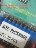  Đầu bắn vít ba ke đuôi lục chống trượt giác 50mm Nguyễn Gia 