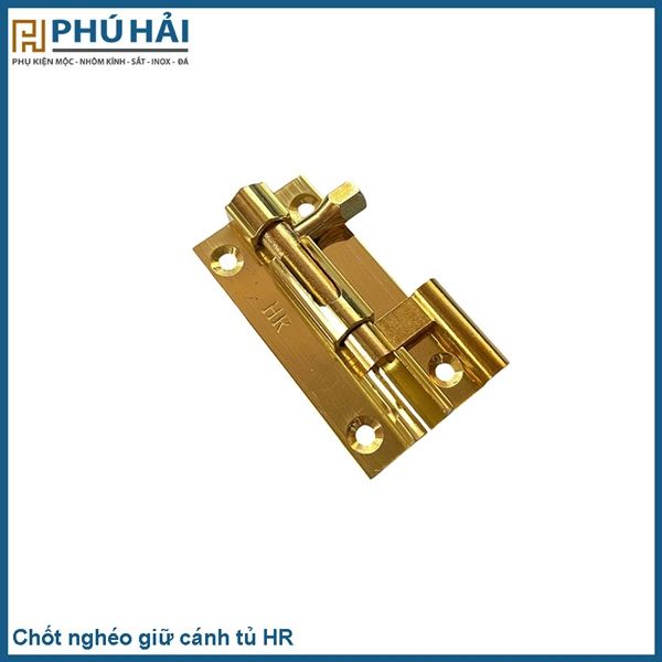  Chốt nghéo giữ cánh tủ HM 5F inox 