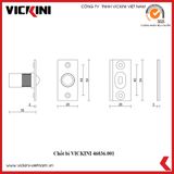  Chốt bi VICKINI 46036.001 CP crom bóng 