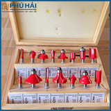  Bộ mũi phay 12C (cốt lớn 12 ly) TP 