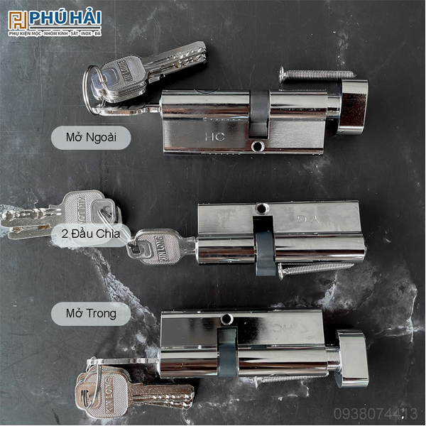  Lõi khoá Kinlong mở trong 3247/T (chính hãng) 