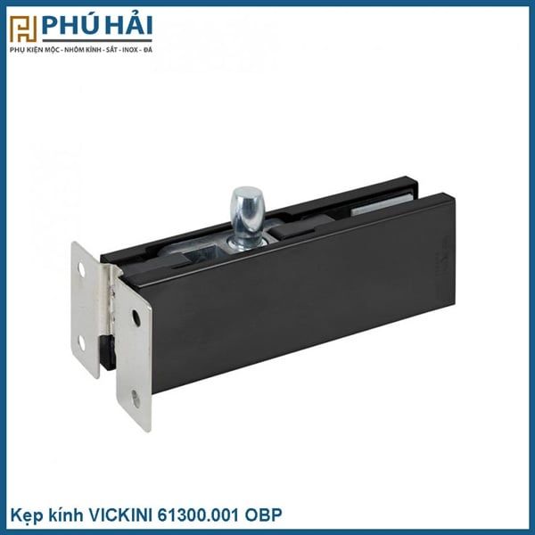  Kẹp kính Đỉnh VICKINI 61300.001 OBP Đen mờ 