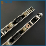  Bánh xe 2 bánh Nhựa - Cốt đồng rãnh C- Màu Hổ Phách (15*13*155) 80kg (8C/H) 