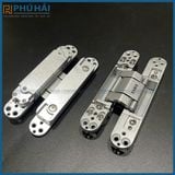  Bản lề chữ thập cao cấp màu xám tăng chỉnh 3 chiều 25*150 (cửa 40kg) 