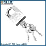  Khóa bóp VIỆT TIỆP chống cắt 01502 (80c/T)Cái) 
