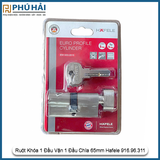  Ruột Khóa 1 Đầu Vặn 1 Đầu Chìa 65mm Hafele 916.96.311 