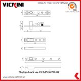  Phụ kiện bản lề sàn VICKINI 60799.001 NP 