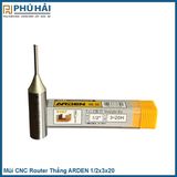  Mũi CNC Router Thẳng ARDEN 1/2x3x20 TCT 