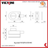  Kẹp kính VICKINI 61529.001 