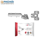  Bản lề Metalla giảm chấn trùm ngoài Hafele 493.03.021 