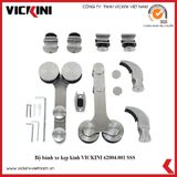  Bộ bánh xe kẹp kính VICKINI 62004.001 