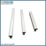  Tay nắm tủ hợp pe màu inox 224mm 533(50C/H) 