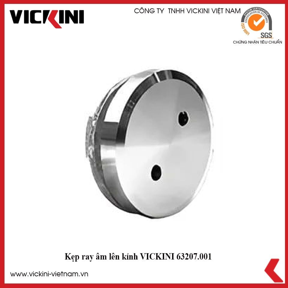  Kẹp ray âm lên kính VICKINI 63207.001 