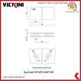  Kẹp kính VICKINI 64427.001 