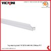  Nẹp nhựa kẹp kính VICKINI 66003.001-2200mm WT (F) 