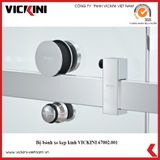  Bộ bánh xe kẹp kính VICKINI 67002.001 