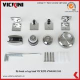  Bộ bánh xe kẹp kính VICKINI 67040.001 
