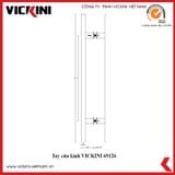  Tay cửa kính VICKINI 69126 